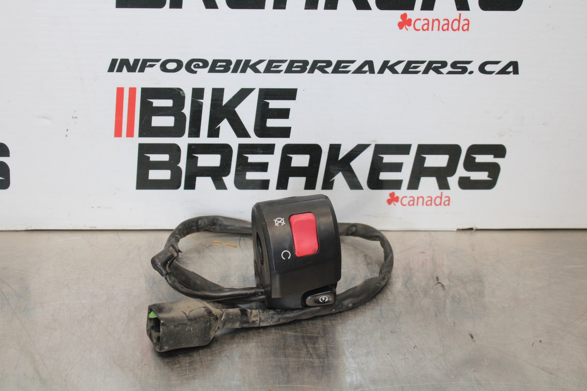 13-17 KAWASAKI NINJA 300 EX300 ABS RIGHT CLIP ON KILL OFF START SWITCH BB189