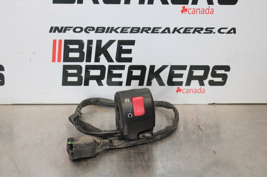 13-17 KAWASAKI NINJA 300 EX300 ABS RIGHT CLIP ON KILL OFF START SWITCH BB189