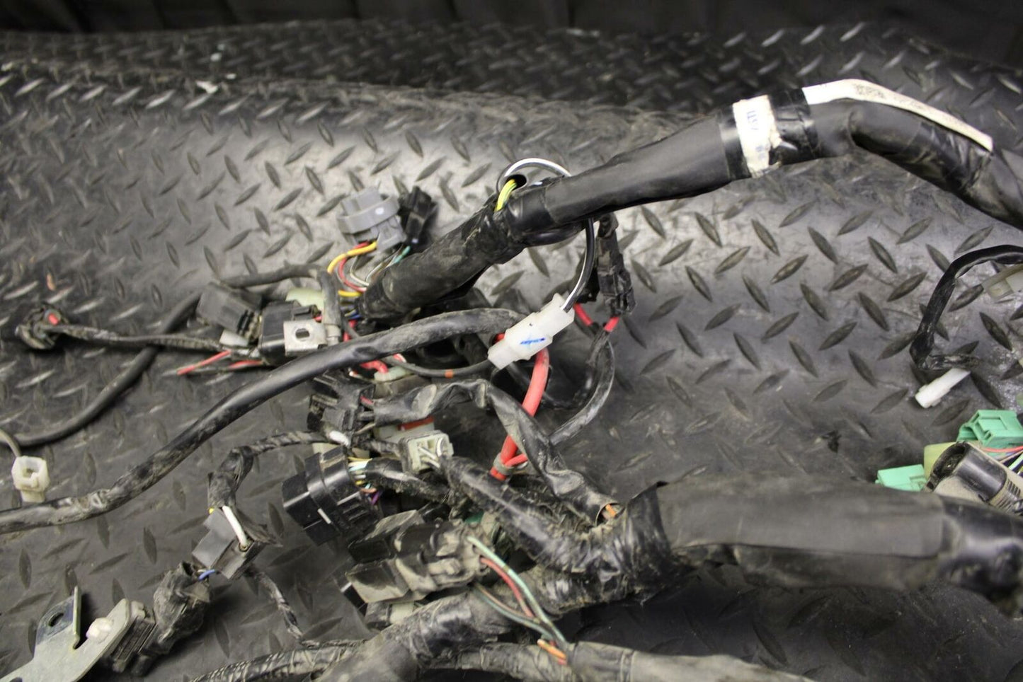 07 SUZUKI BURGMAN 650 MAIN ENGINE WIRING HARNESS MOTOR WIRE LOOM  BB183