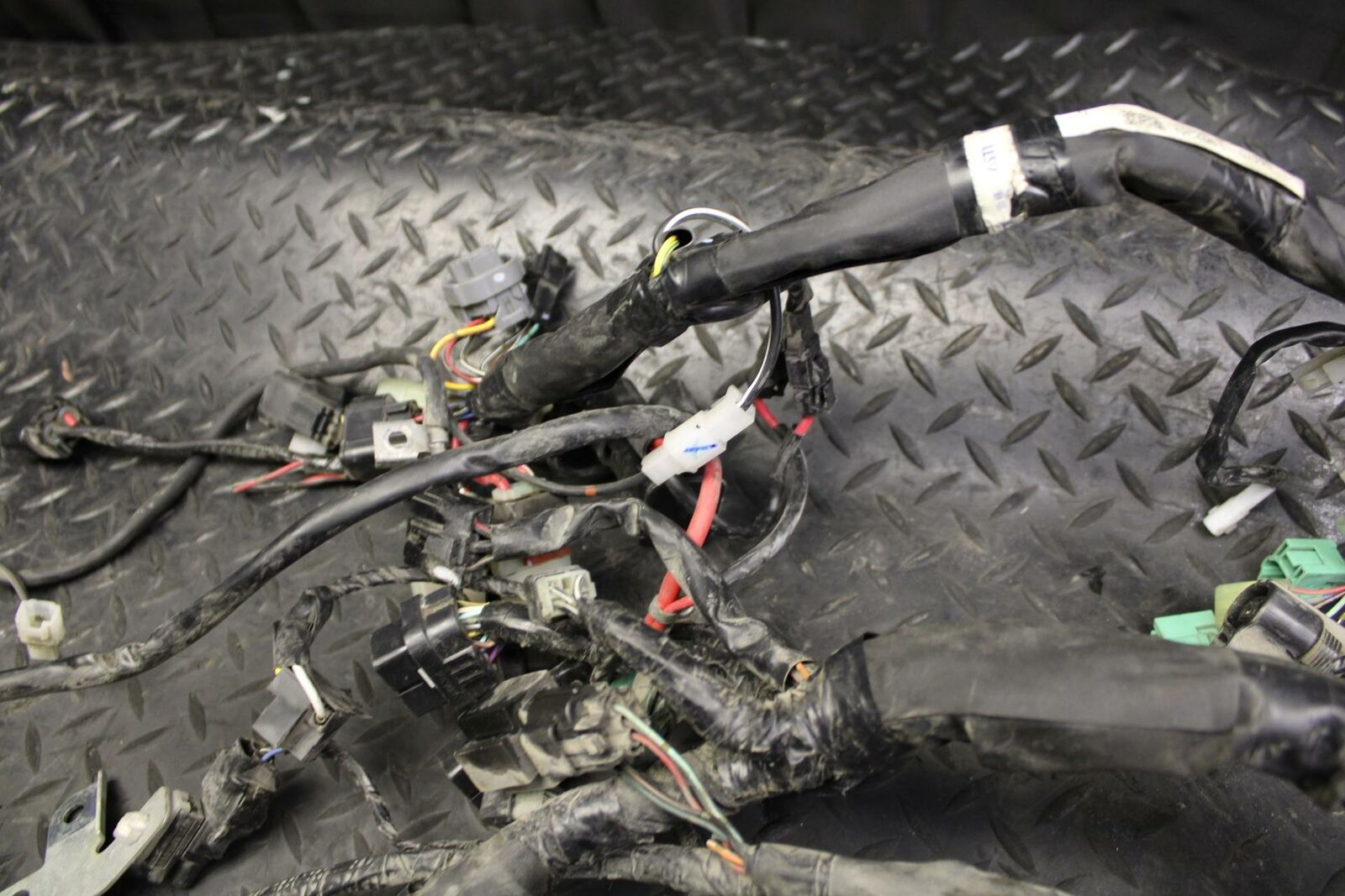 07 SUZUKI BURGMAN 650 MAIN ENGINE WIRING HARNESS MOTOR WIRE LOOM  BB183