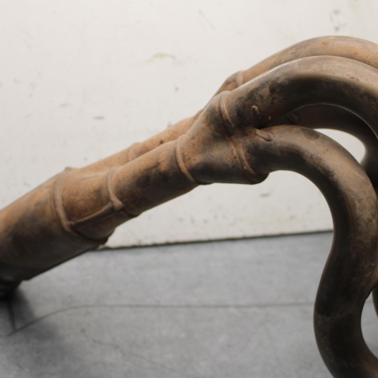 21 KAWASAKI NINJA ZX6R EXHAUST HEADER PIPES MANIFOLD 39178-0333 BB647