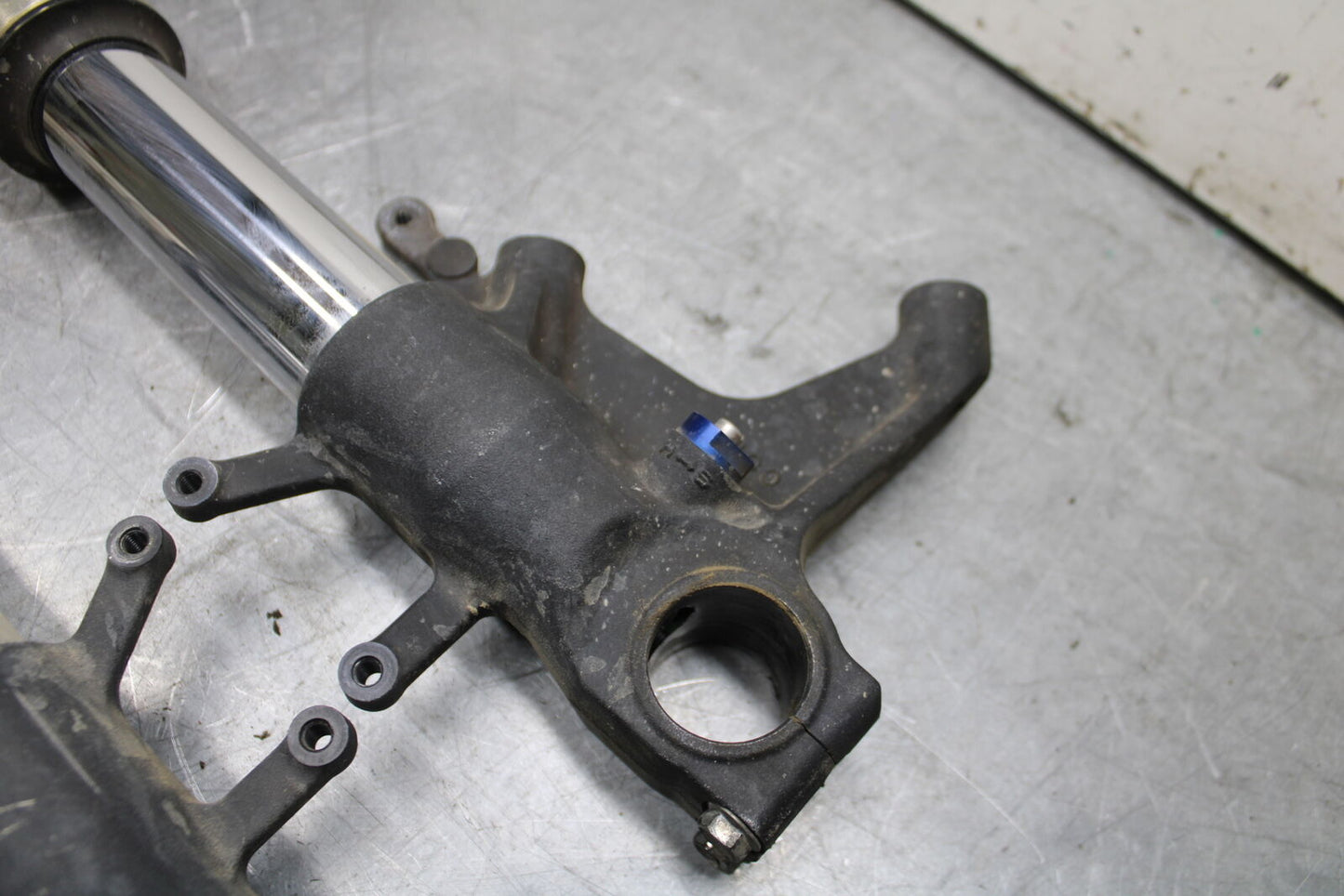 08-10 SUZUKI GSXR 600 FRONT FORKS SHOCK SUSPENSION SET PAIR  BB721