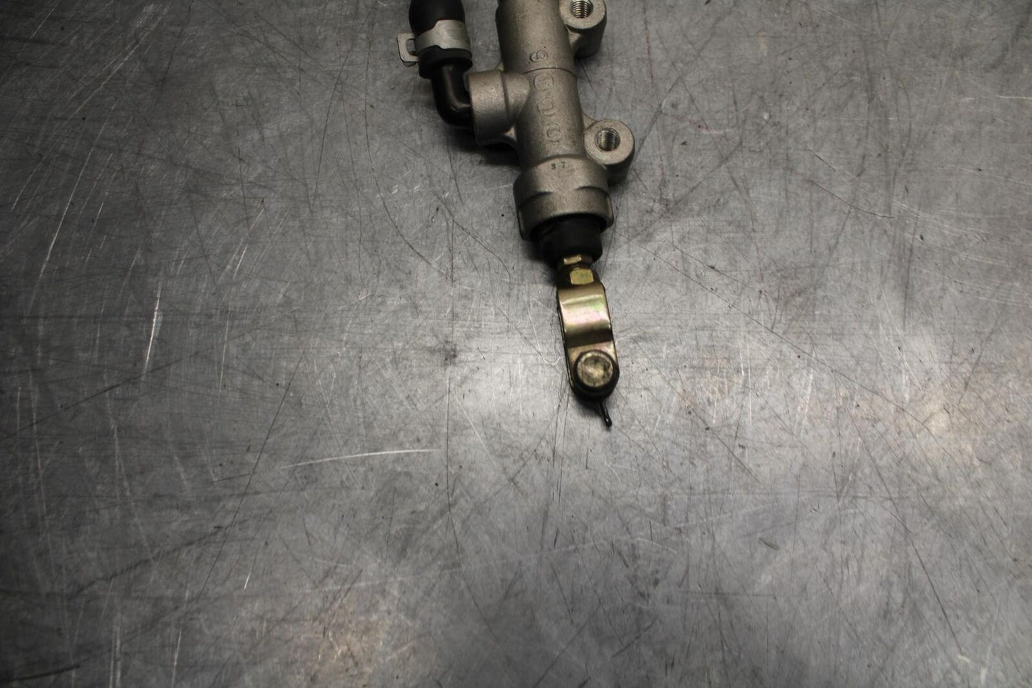 03-06 KAWASAKI Z1000 REAR BACK BRAKE MASTER CYLINDER W RESERVOIR BB487