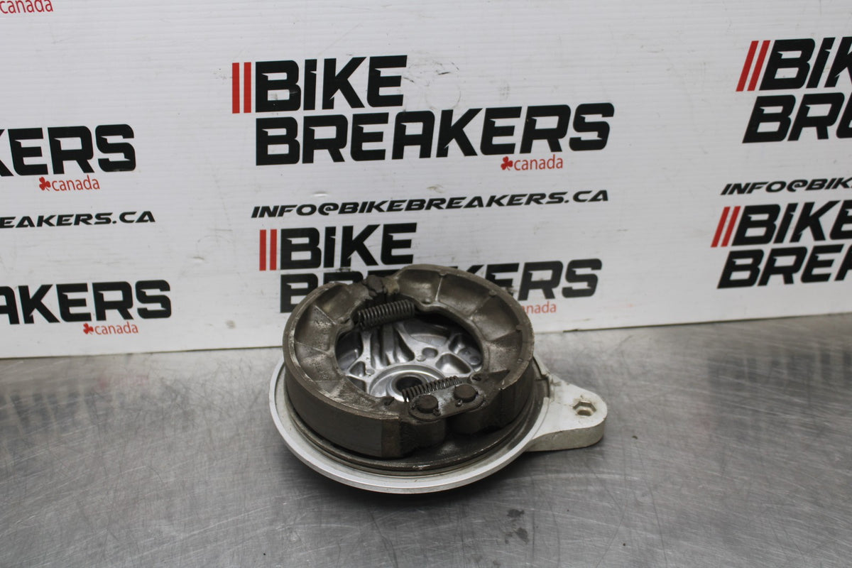 09 HONDA SHADOW 750 VT750 C2 REAR BRAKE DRUM BRAKE  BB809