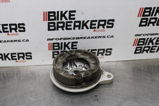 09 HONDA SHADOW 750 VT750 C2 REAR BRAKE DRUM BRAKE  BB809