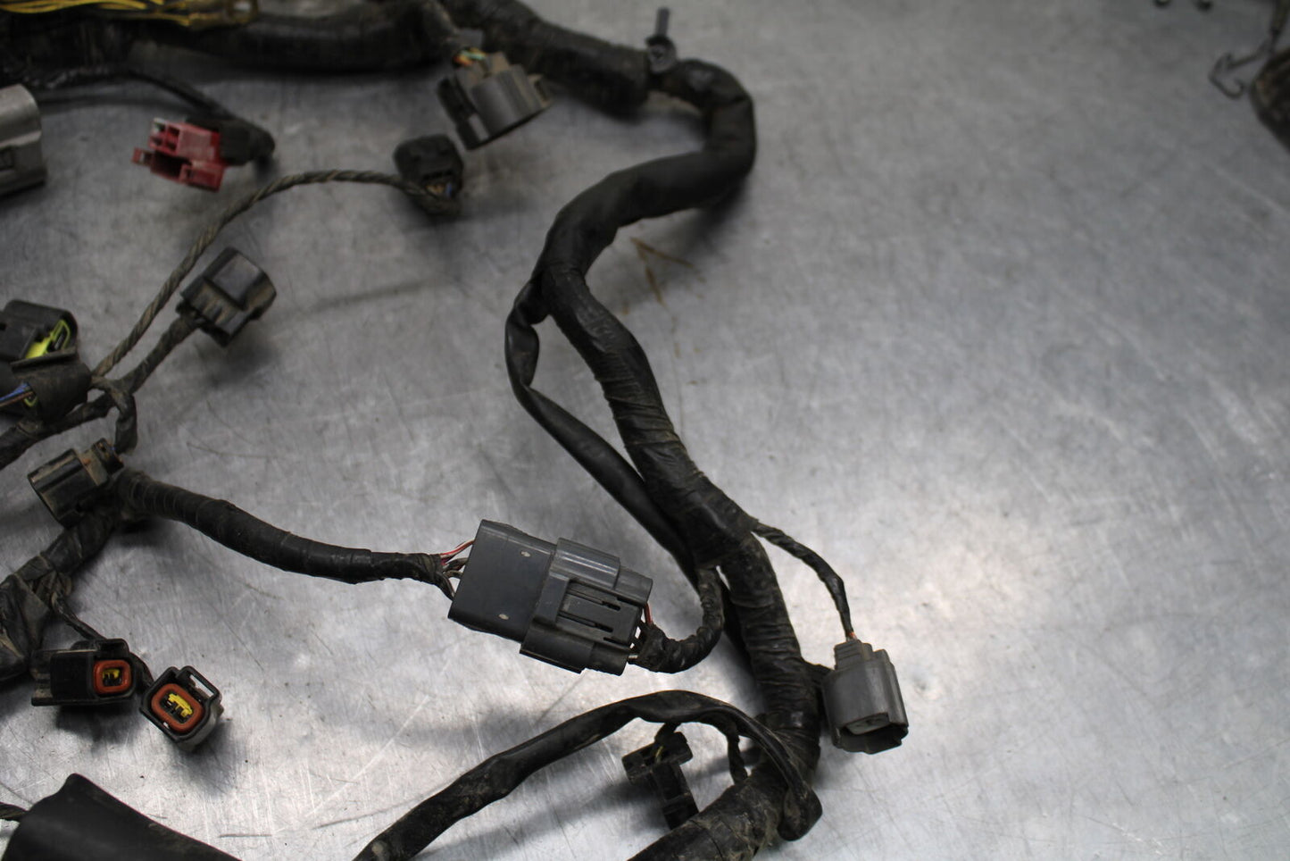 06-07 KAWASAKI NINJA ZX10R MAIN ENGINE WIRING HARNESS MOTOR WIRE LOOM BB115