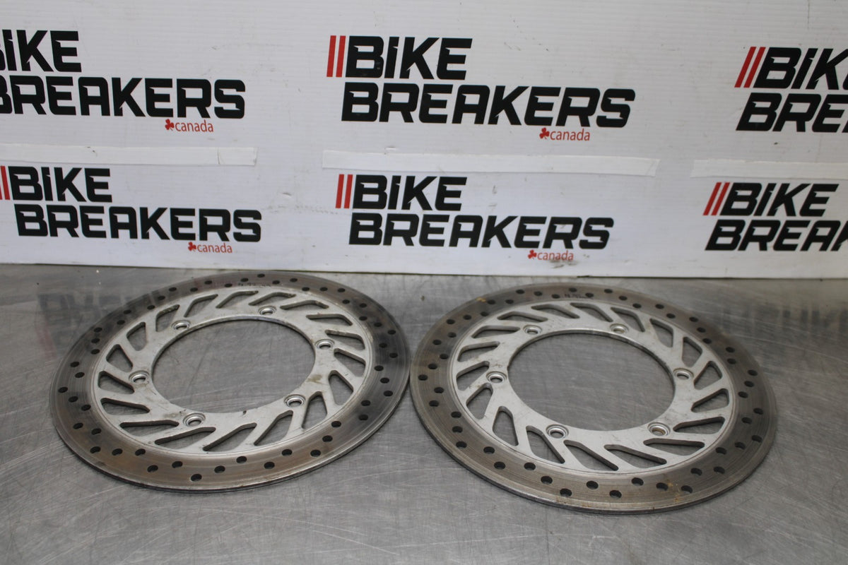 91-02 HONDA ST1100 FRONT LEFT RIGHT BRAKE ROTORS DISCS BB881