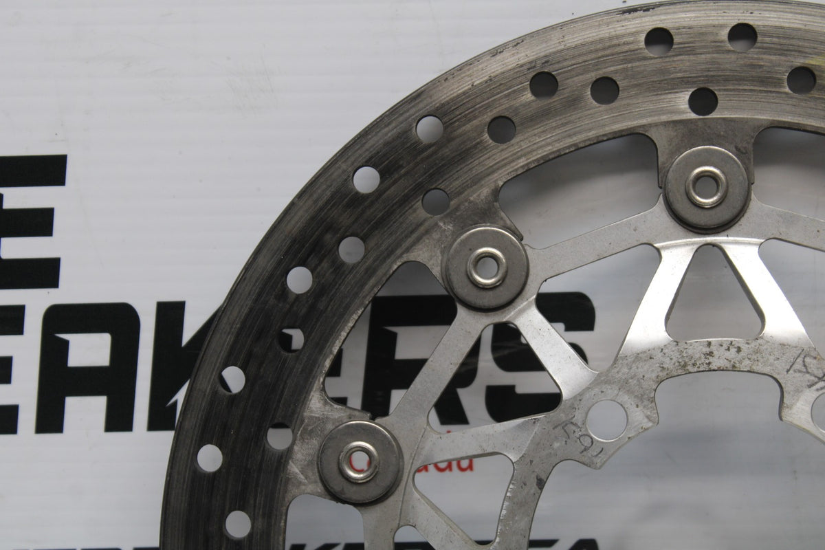 09-11 TRIUMPH DAYTONA 675 FRONT LEFT RIGHT BRAKE ROTORS DISCS BB854