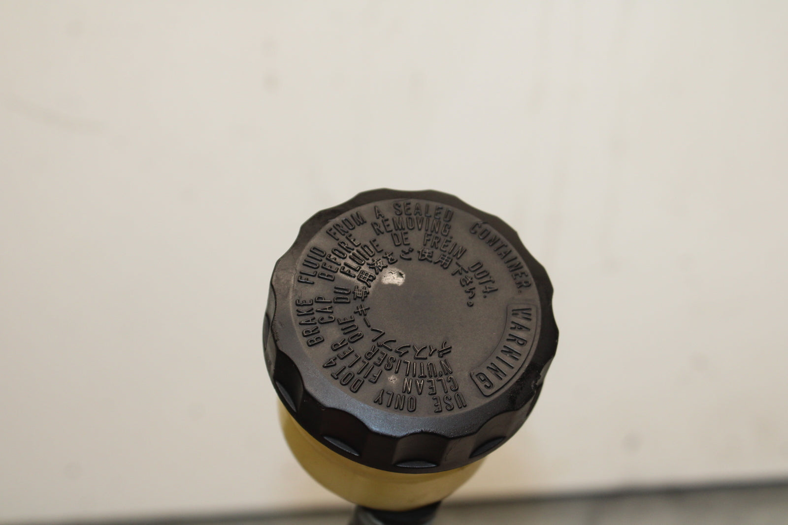 03-08 KAWASAKI VULCAN 1600 REAR BACK BRAKE MASTER CYLINDER W RESERVOIR BB123