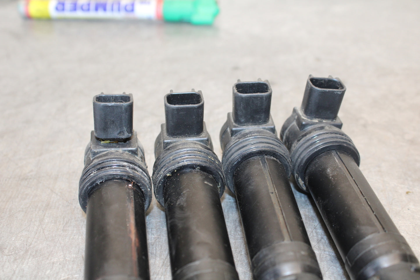 03-04 KAWASAKI NINJA ZX6RR IGNITION COILS COIL SPARK PLUG CAPS BB684