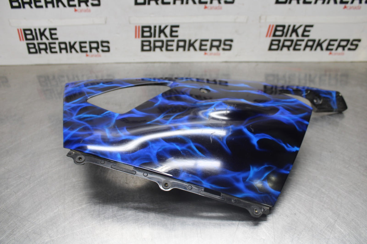 08 KAWASAKI NINJA ZX10R RIGHT LOWER BOTTOM BELLY SIDE FAIRING COWL  BB932