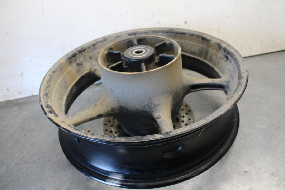 09-15 YAMAHA FZ6R REAR WHEEL BACK RIM BB686