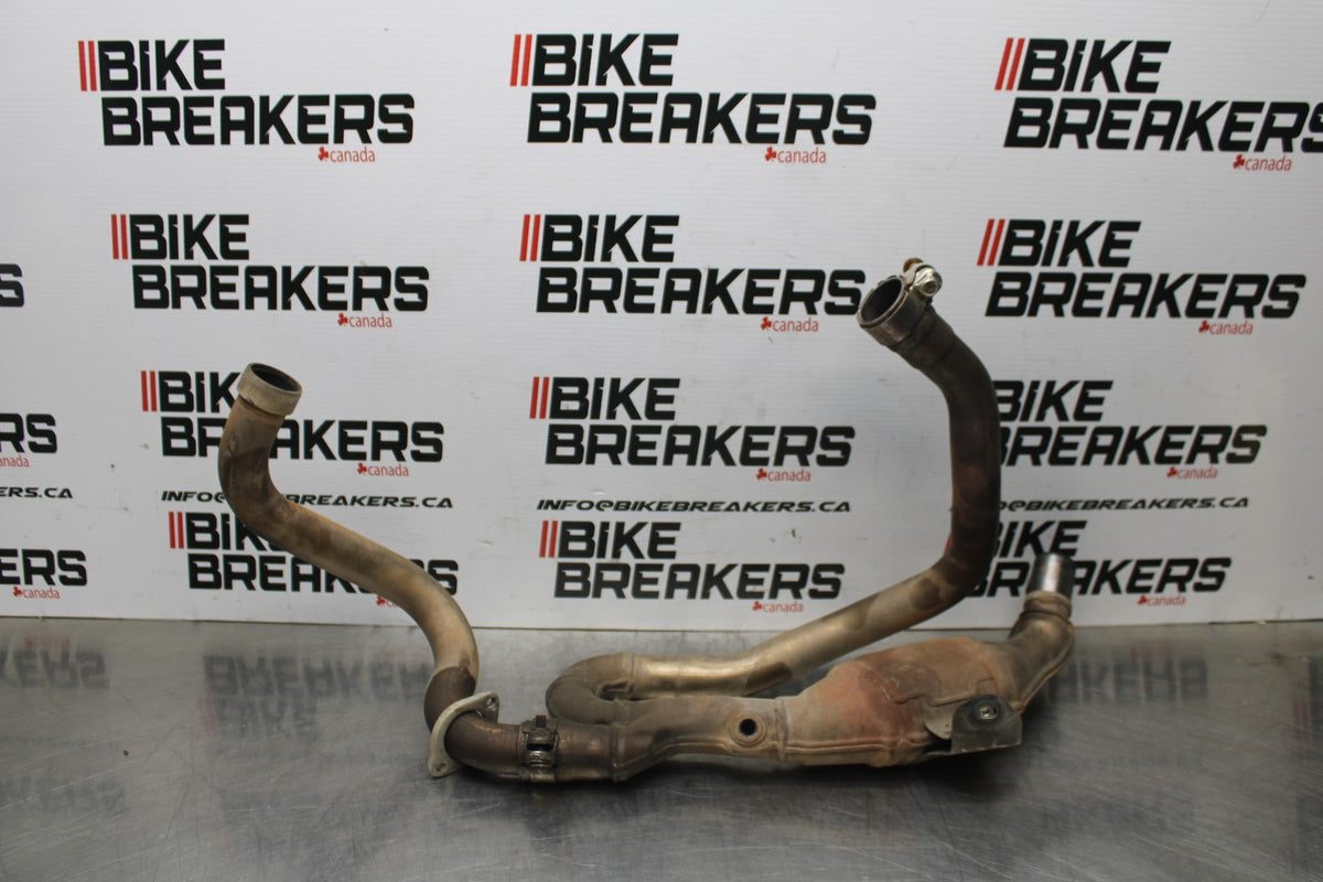 17-24 SUZUKI SV650 EXHAUST HEADER PIPES MANIFOLD BB829