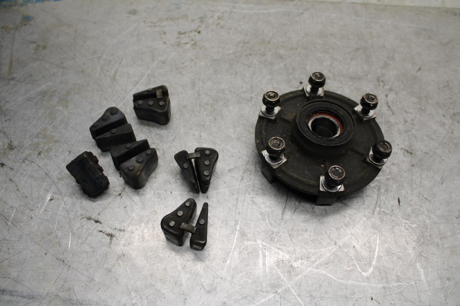 08-16 YAMAHA YZF R6 REAR HUB SHOCK DAMPERS CUSH ABSORBERS BB431