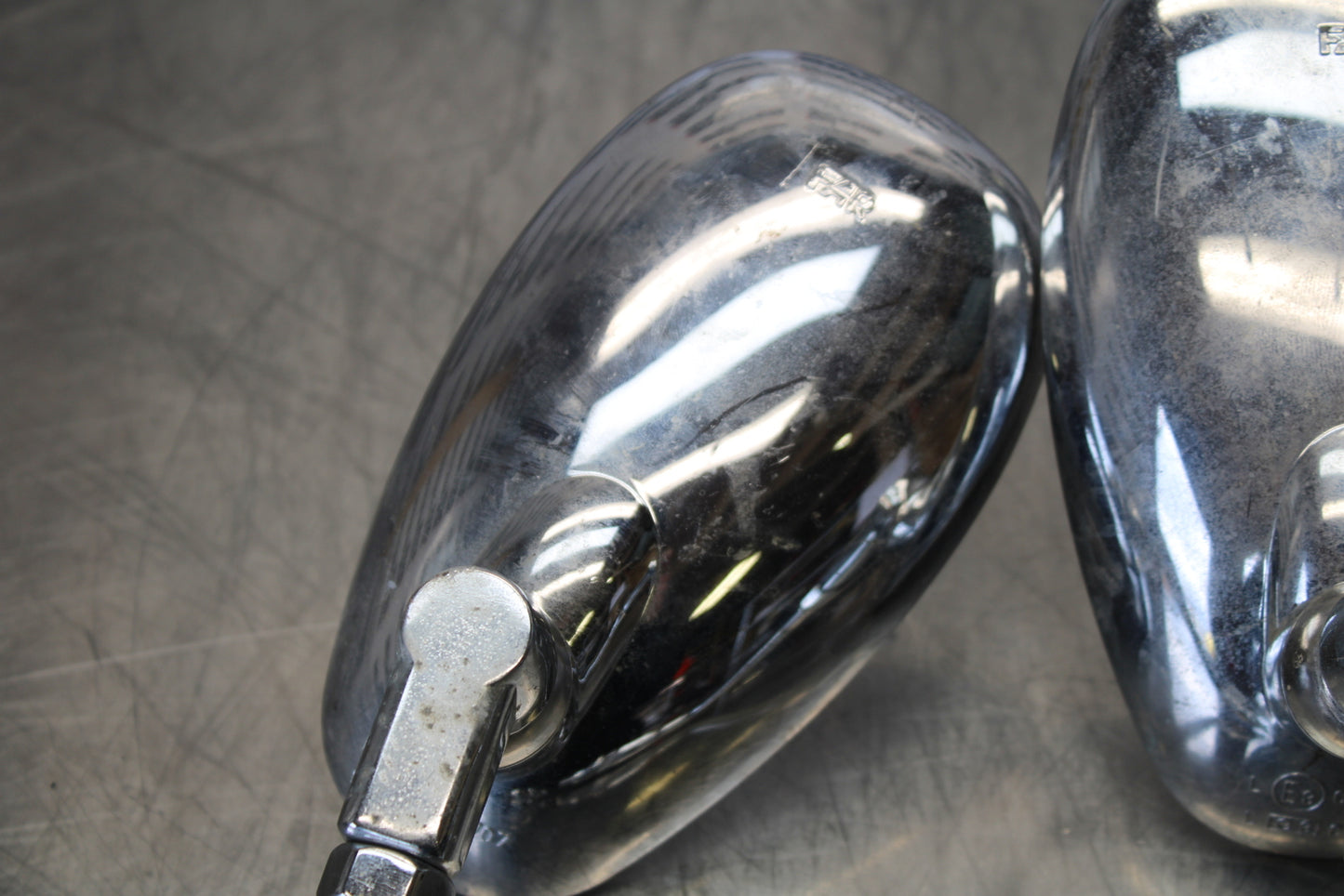 08 MOTO GUZZI BREVA 750 REAR VIEW MIRROR SET PAIR MIRRORS BB154