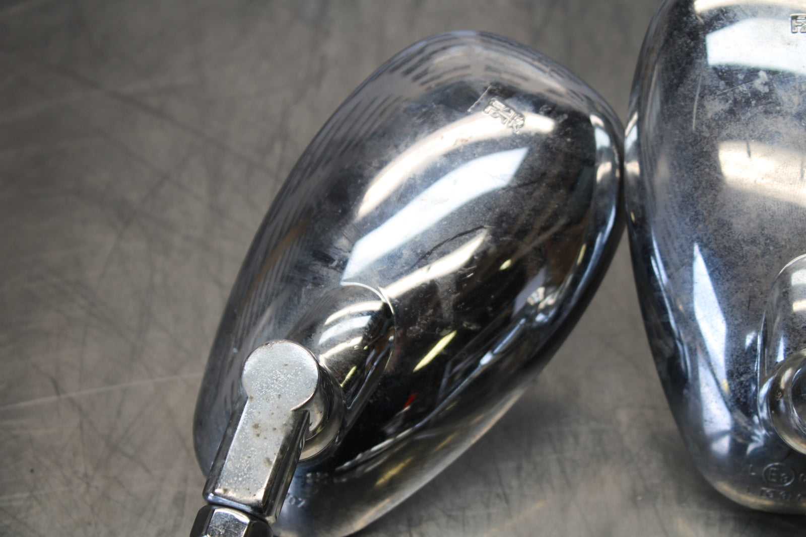 08 MOTO GUZZI BREVA 750 REAR VIEW MIRROR SET PAIR MIRRORS BB154