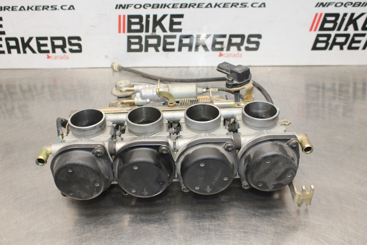 05 YAMAHA YZF R6 MAIN FUEL INJECTORS / THROTTLE BODIES BB814