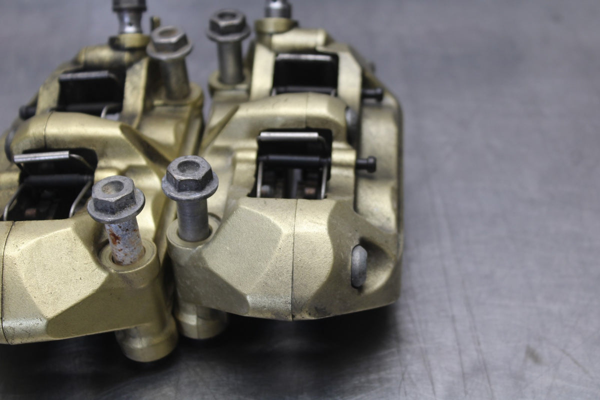 12-14 BMW S1000RR RIGHT LEFT FRONT BRAKE CALIPER SET PAIR CALIPERS BB204