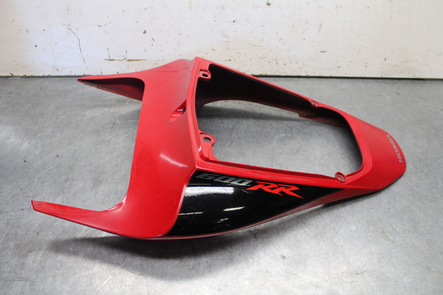 07-12 HONDA CBR600RR REAR BACK TAIL FAIRING COWL SHROUD BB672
