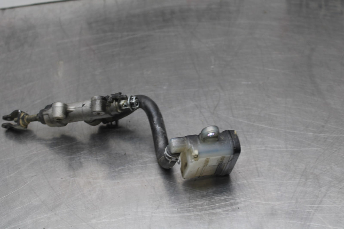 08-09 SUZUKI GSXR750 REAR BACK BRAKE MASTER CYLINDER W RESERVOIR BB854