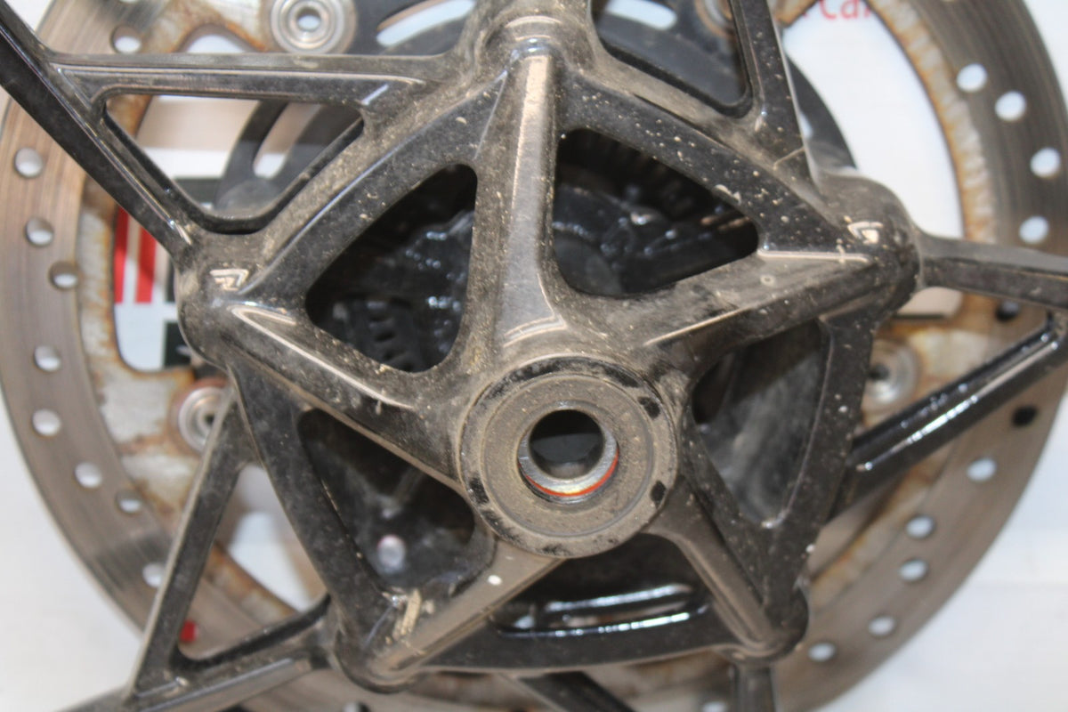 24-25 KAWASAKI NINJA 500 ABS FRONT WHEEL FRONT RIM & ROTOR BB899