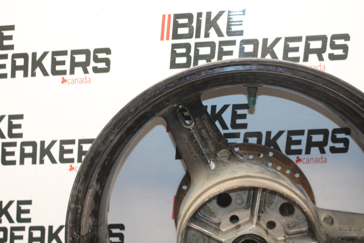 04-05 SUZUKI GSXR600 REAR WHEEL BACK RIM & ROTOR BB792
