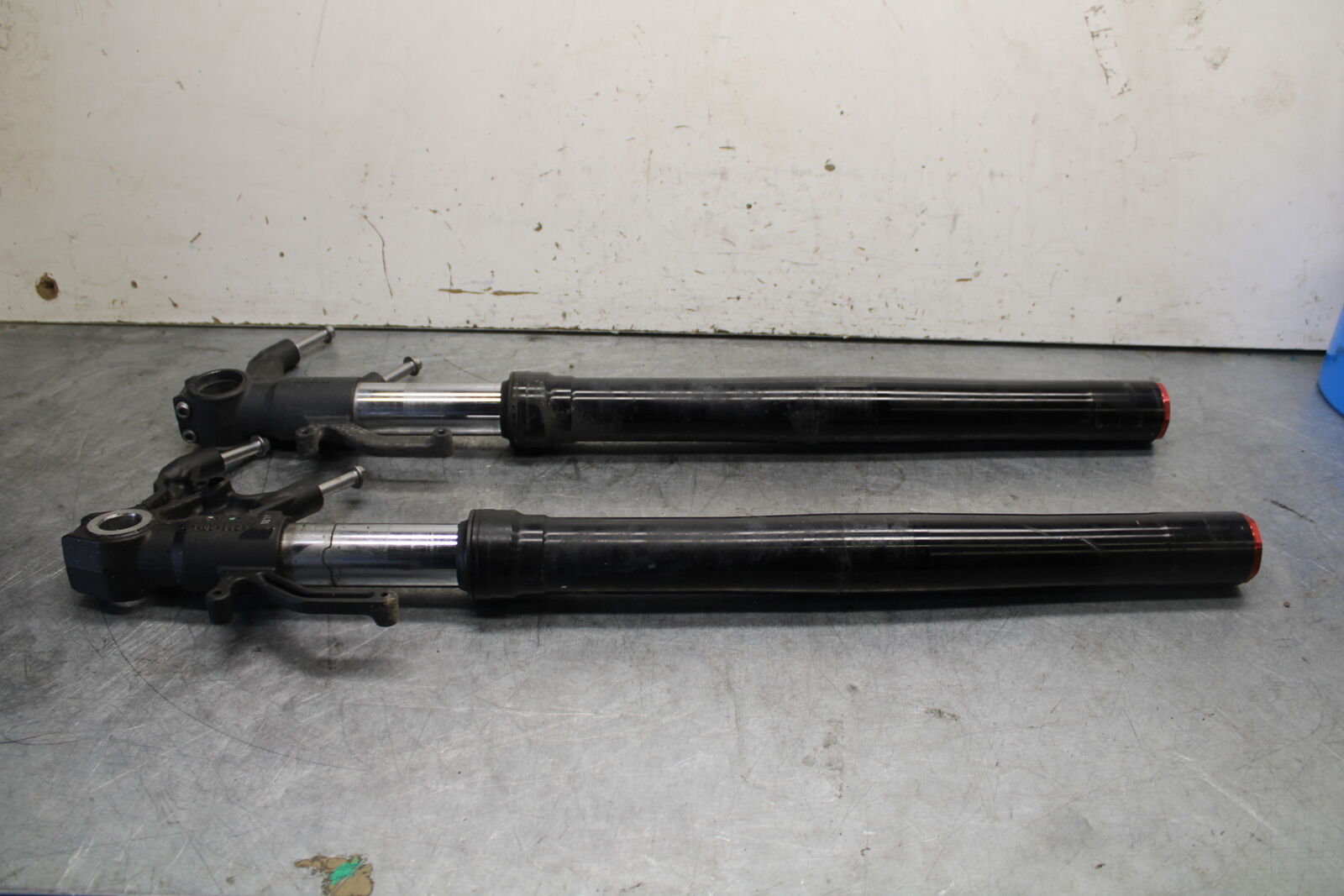 13-18 KAWASAKI NINJA ZX6R FRONT FORKS SHOCK SUSPENSION SET PAIR  BB682