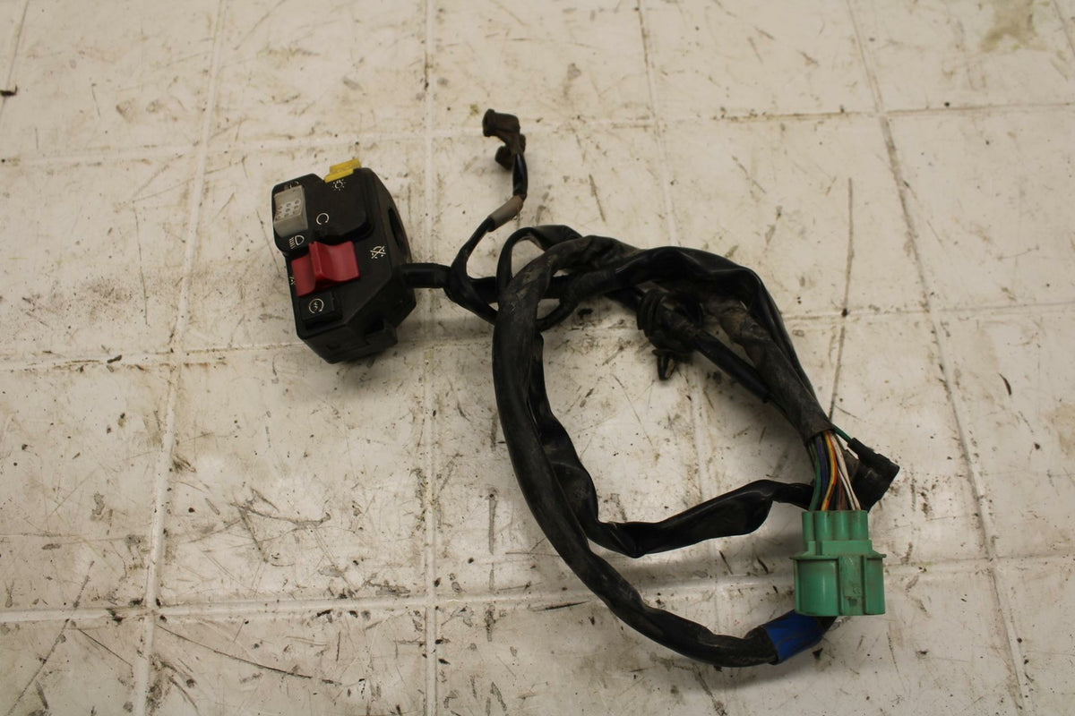 11-12 HONDA FOREMAN 500 LEFT HANDLE HANDLEBAR CONTROL SWITCH SWITCHES BB410