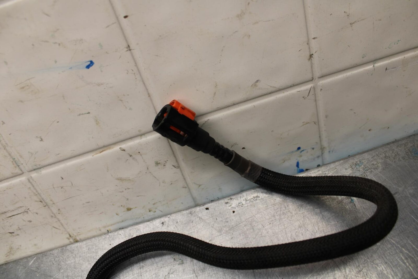 08-09 KAWASAKI NINJA ZX14R FUEL HOSE GAS LINE TUBE PIPE BB73