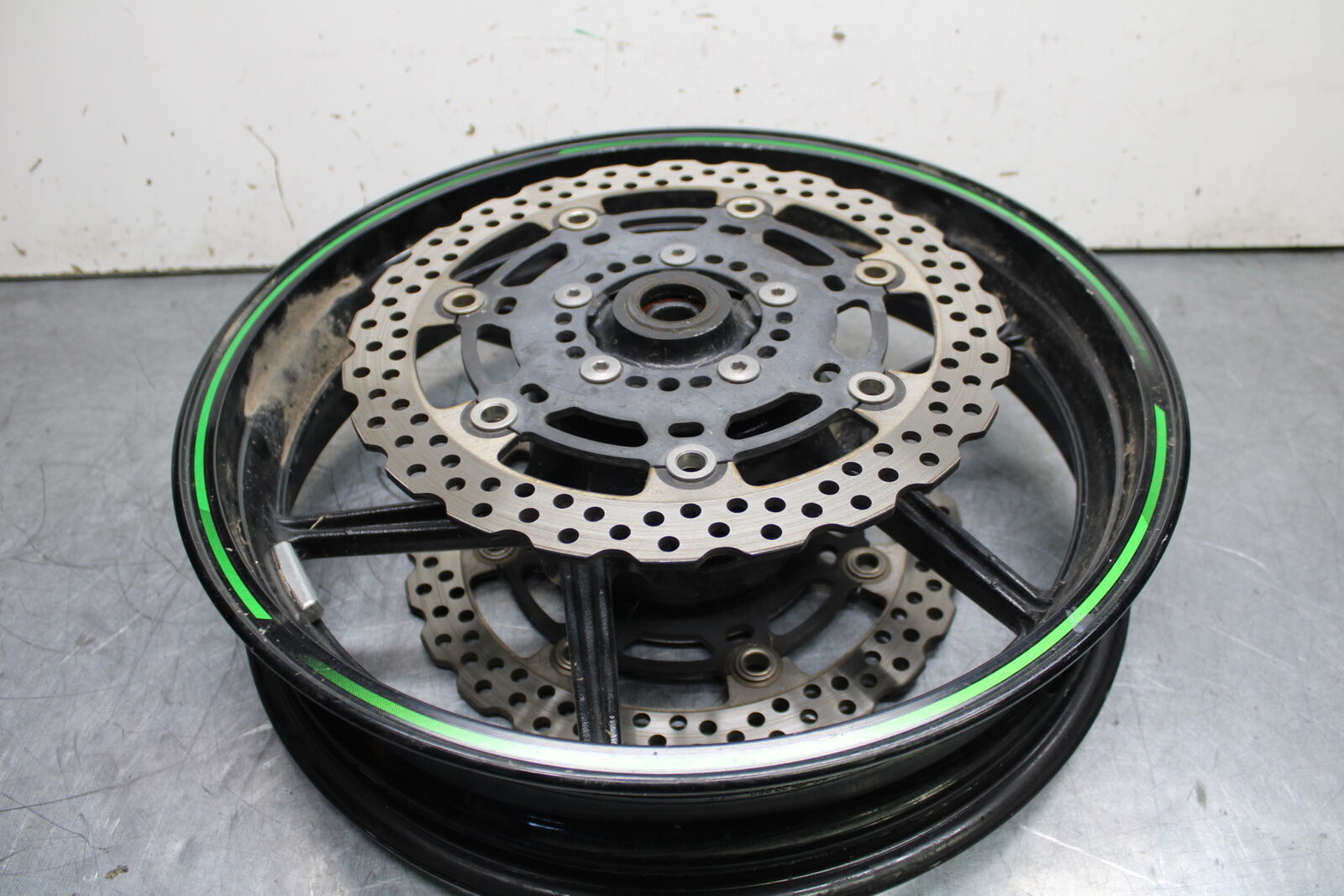 12-17 KAWASAKI ER-6N Z650 FRONT RIM FRONT WHEEL BB709