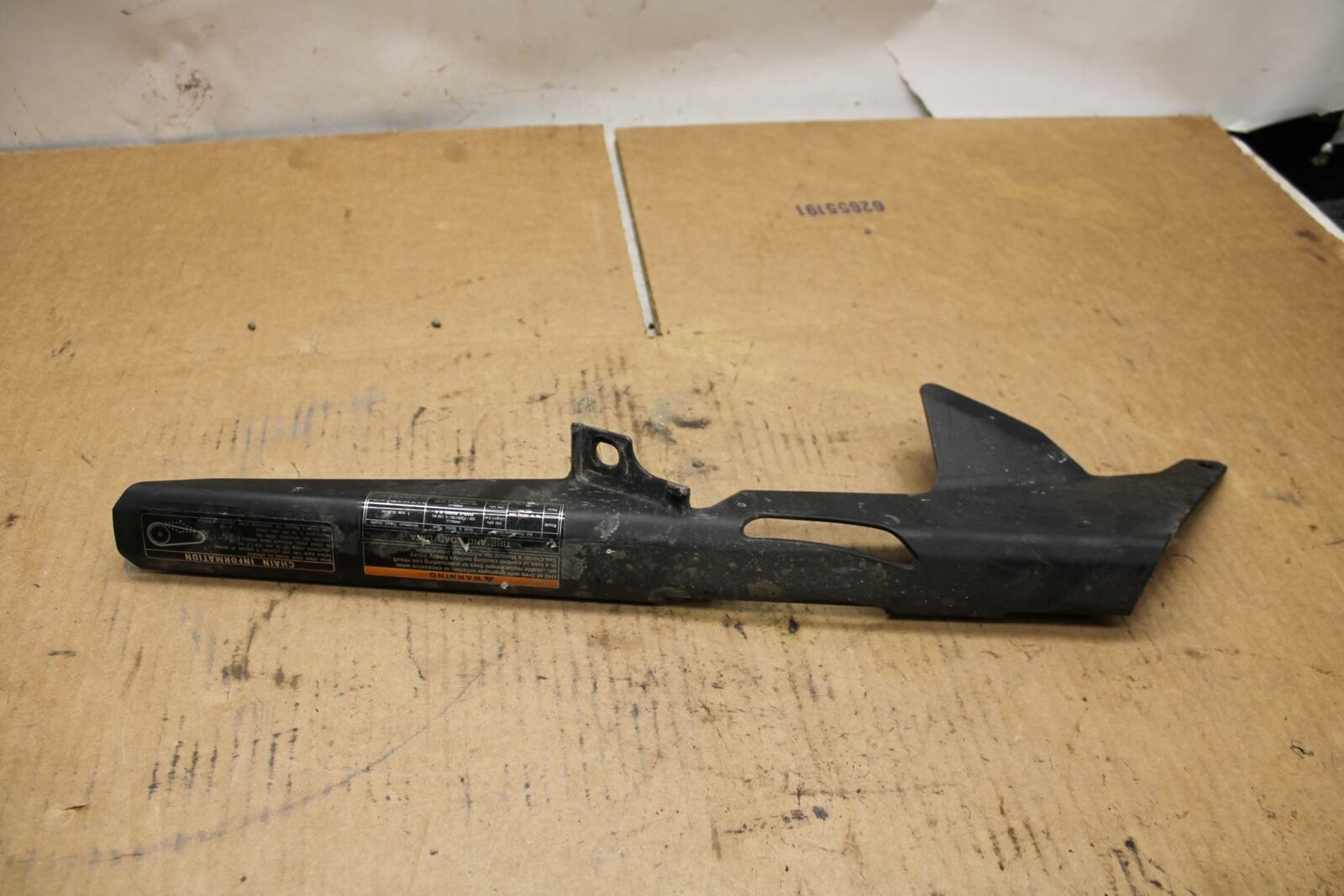 20-22 KAWASAKI Z H2 REAR BACK DRIVE CHAIN GUARD COVER SHIELD BB382