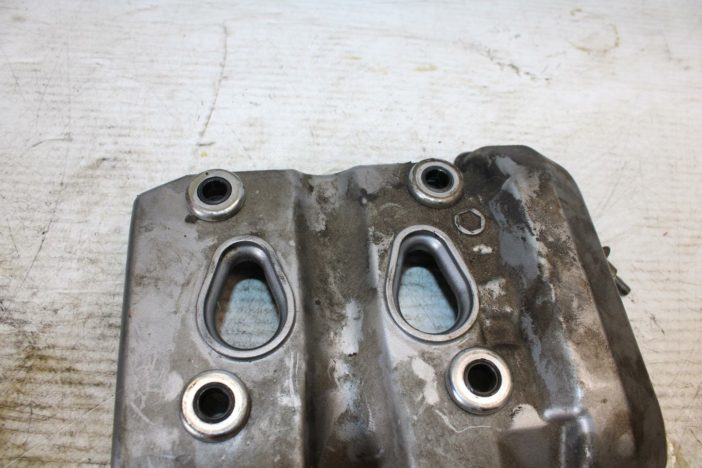 90-07 KAWASAKI ZZR 250 ENGINE TOP END CYLINDER HEAD COVER BB298