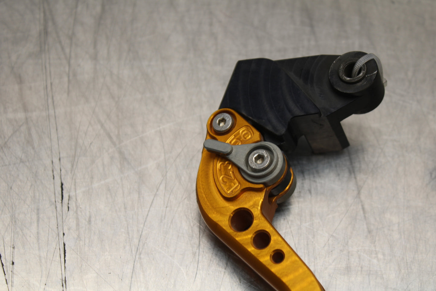 04-05 KAWASAKI NINJA ZX10R PAZZO RACING CLUTCH LEVER & FRONT BRAKE LEVER BB163