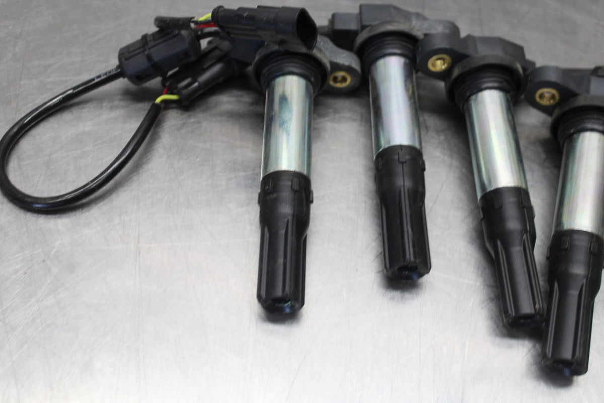 24 APRILIA TUONO V4 1100 FACTORY ABS IGNITION COILS COIL SPARK PLUG CAPS BB887