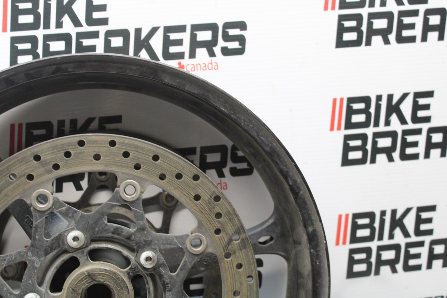 06-07 SUZUKI GSXR 600 FRONT WHEEL FRONT RIM & ROTORS BB170 