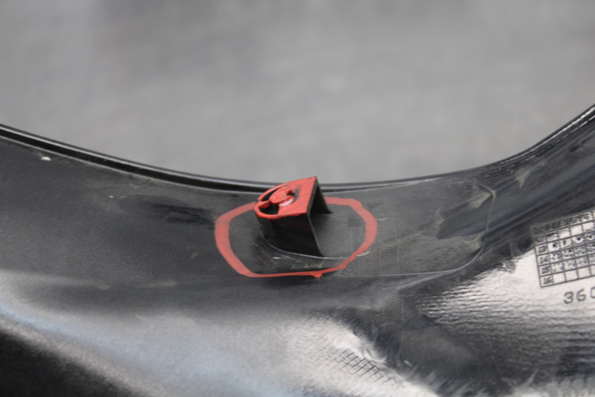 13-18 KAWASAKI NINJA ZX6R RIGHT MID SIDE FAIRING COWL PLASTIC BB908