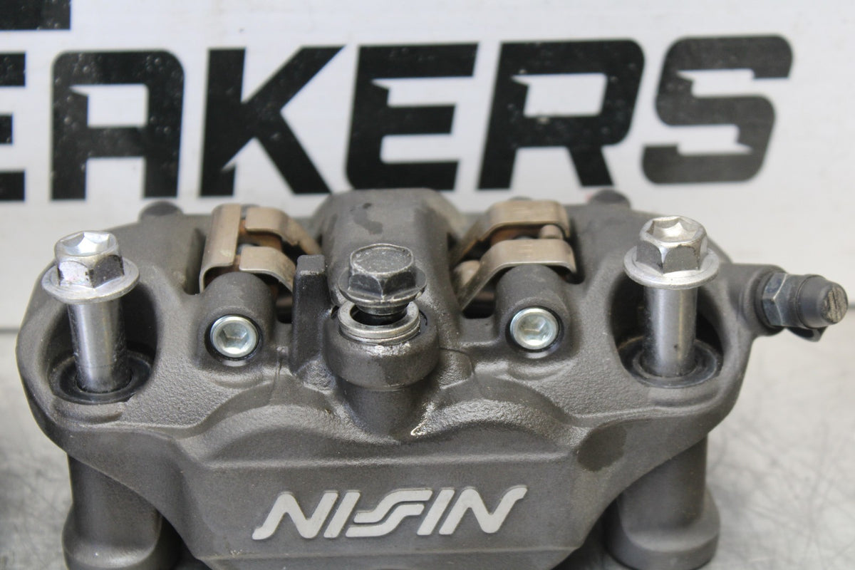 21-23 KAWASAKI NINJA ZX6R RIGHT LEFT FRONT BRAKE CALIPER SET PAIR CALIPERS BB179