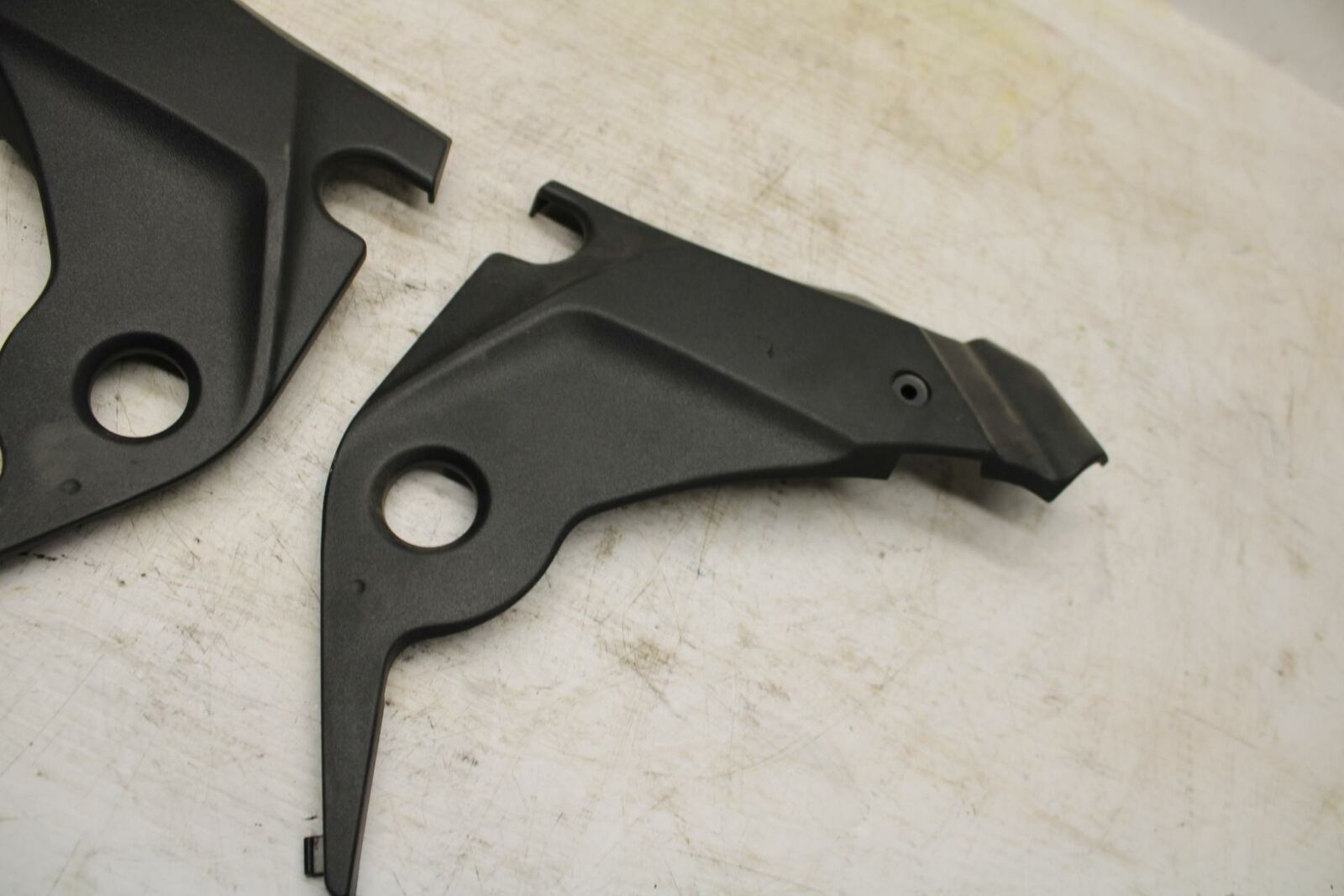 11-12 KAWASAKI NINJA 400 EX400 C RIGHT LEFT FRAME MID SIDE COVERS COWLS  BB358