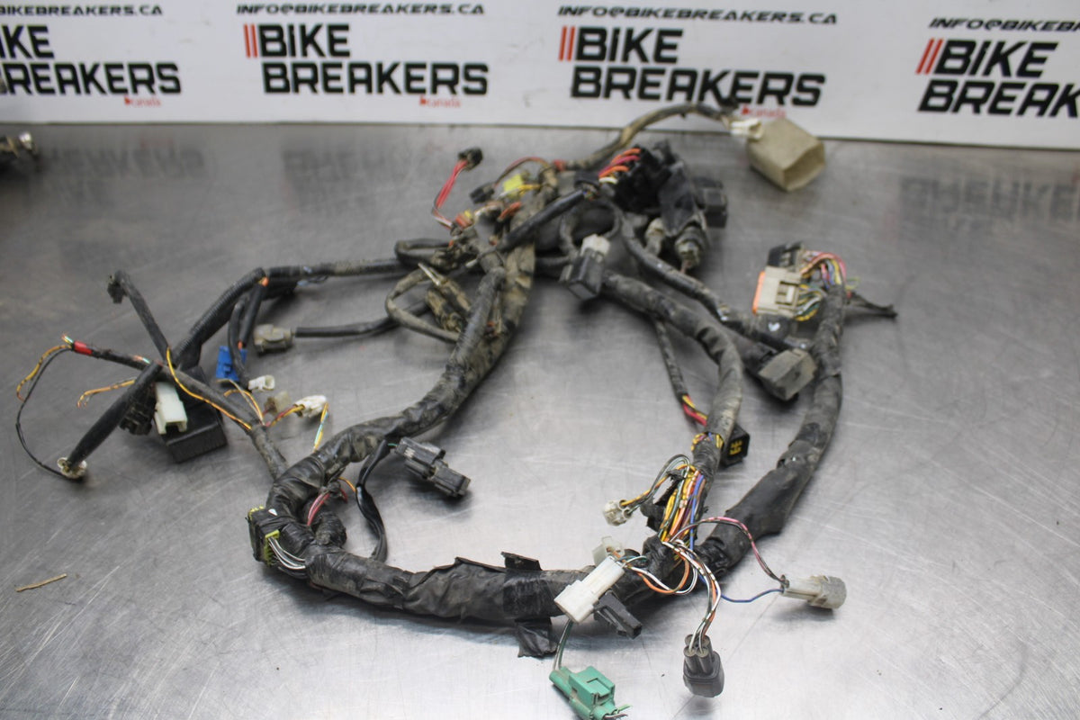 08-09 SUZUKI GSXR750 MAIN ENGINE WIRING HARNESS MOTOR WIRE LOOM BB854