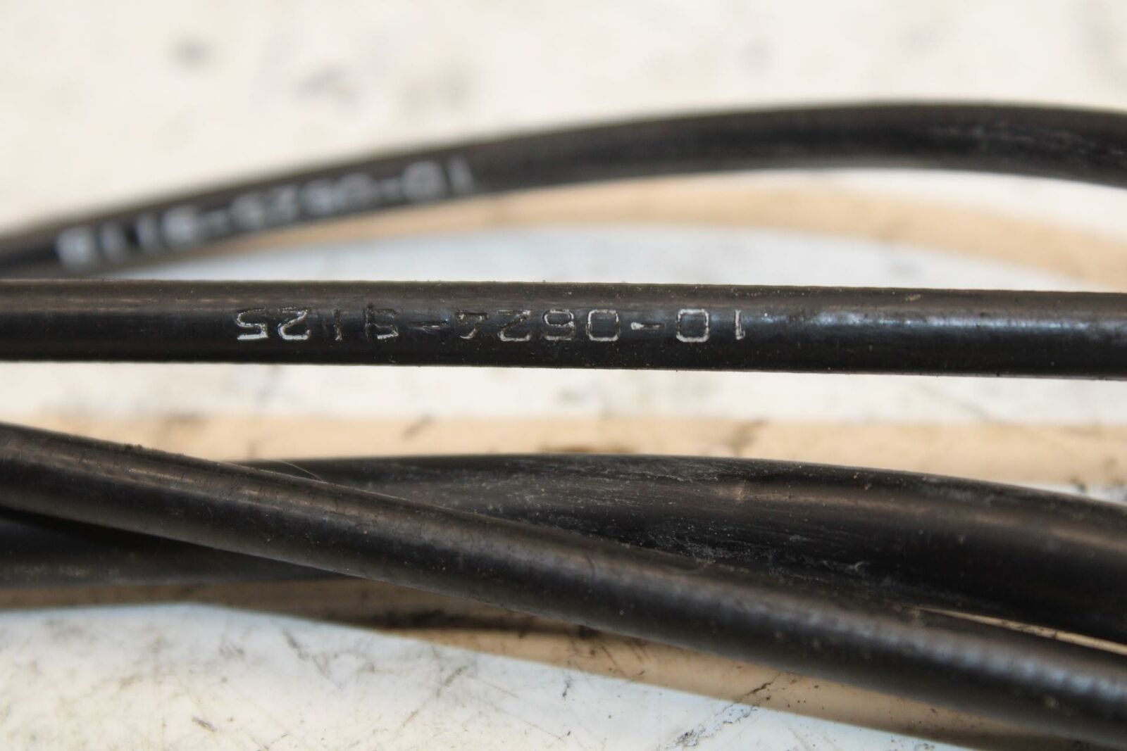 19-20 KAWASAKI NINJA ZX6R ZX636 EXHAUST VALVE SERVO MOTOR CABLES BB407