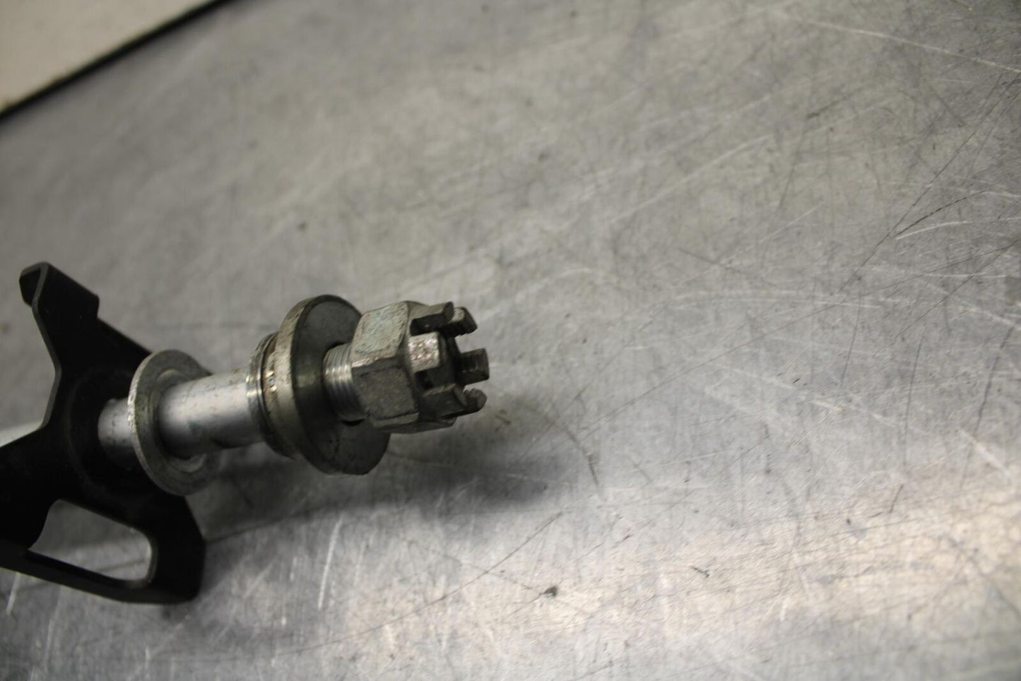 08-12 KAWASAKI NINJA 250R EX250J REAR AXLE BACK WHEEL RIM PIVOT BOLT AXEL BB612