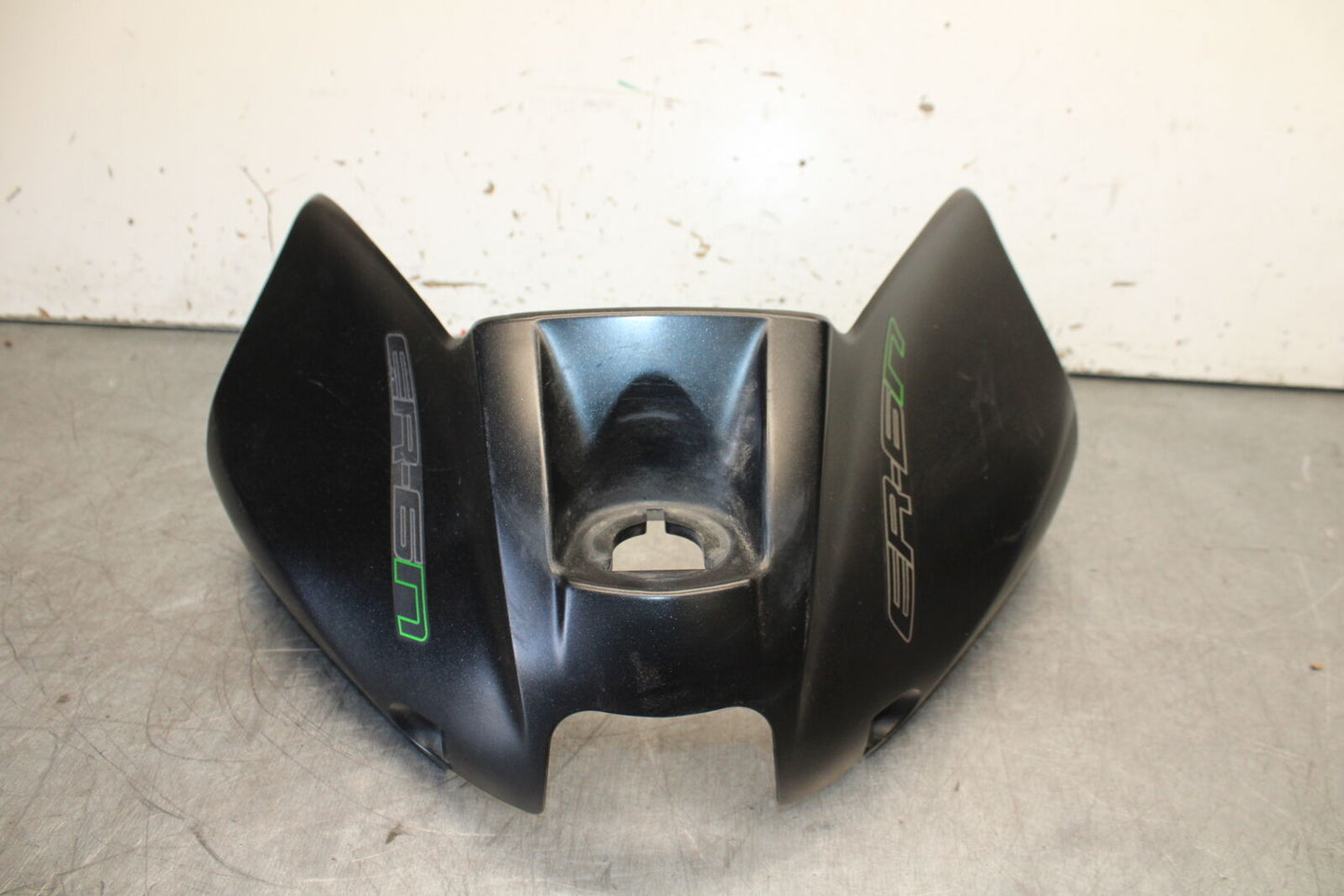 12-17 KAWASAKI ER-6N Z650 FRONT GAS TANK FUEL CELL FAIRING COWL COVER TRIM BB709