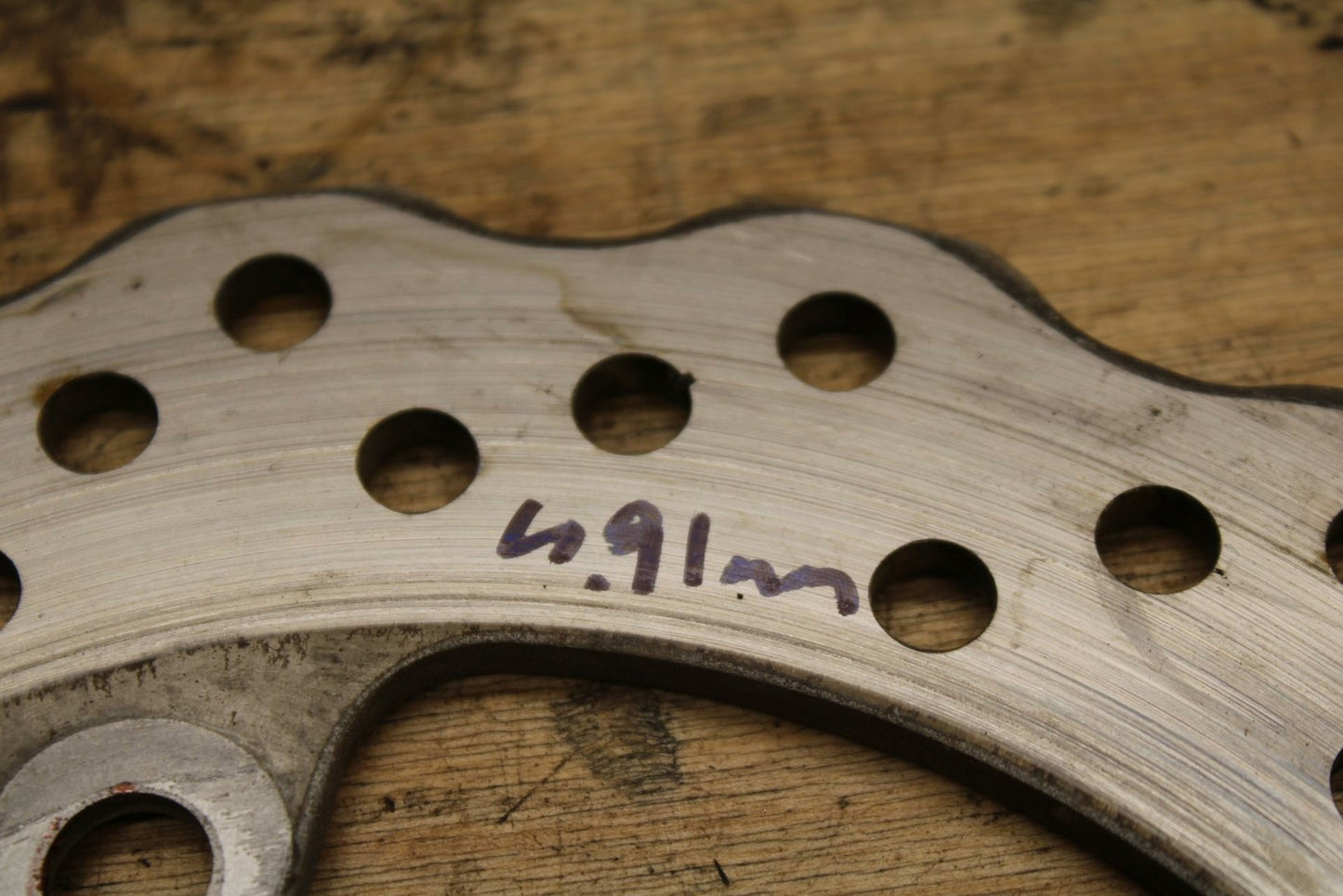 04-05 KAWASAKI NINJA ZX10R REAR ROTOR BACK BRAKE DISC BB322