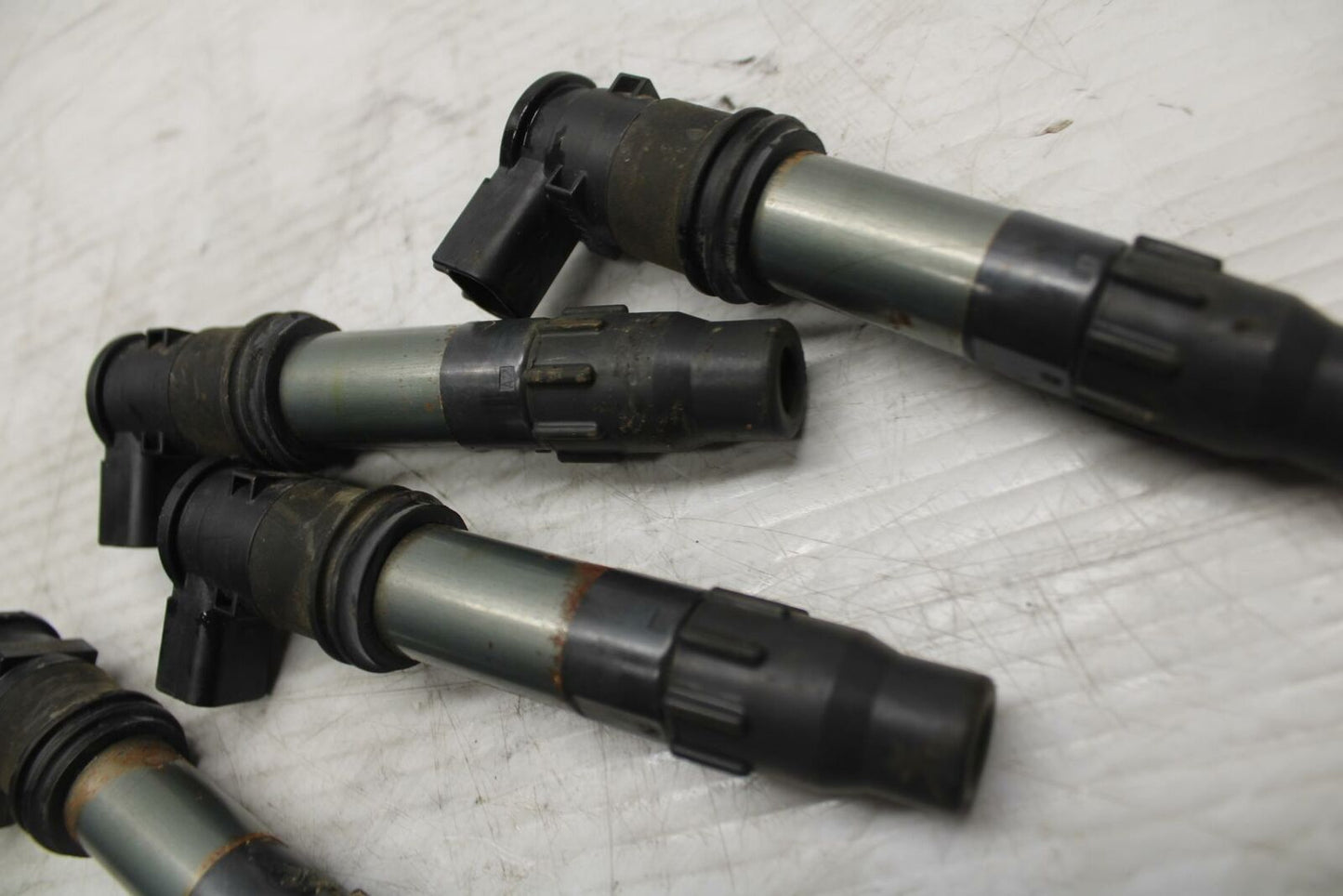 09-11 SUZUKI GSXR1000 IGNITION COILS COIL SPARK PLUG CAPS BB284 #B