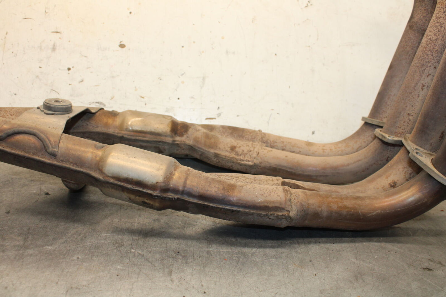 05-06 HONDA CBR600RR EXHAUST HEADER PIPES MANIFOLD 18150-MEE-D01  BB689