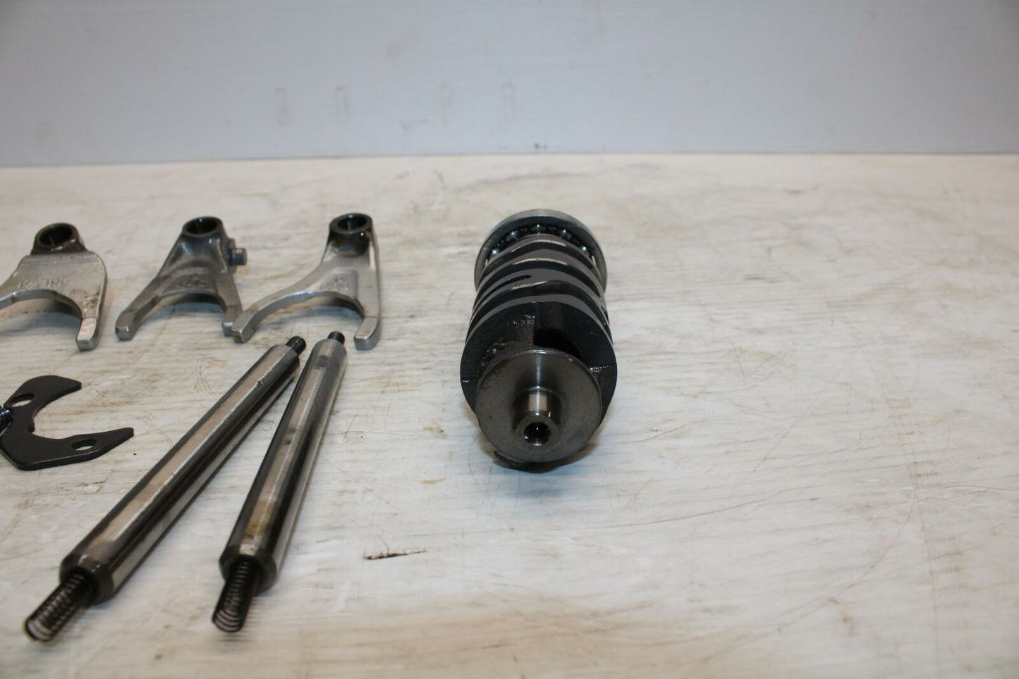 05 YAMAHA YZF R6S ENGINE TRANSMISSION GEAR SHIFT SHIFTER CAM DRUM BB234