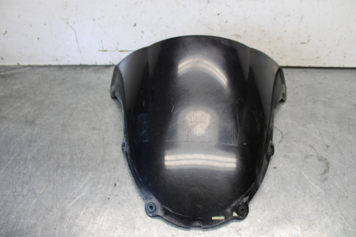 03-04 KAWASAKI NINJA ZX6RR AFTERMARKET BLACK FRONT WINDSHIELD WINDSCREEN BB684 