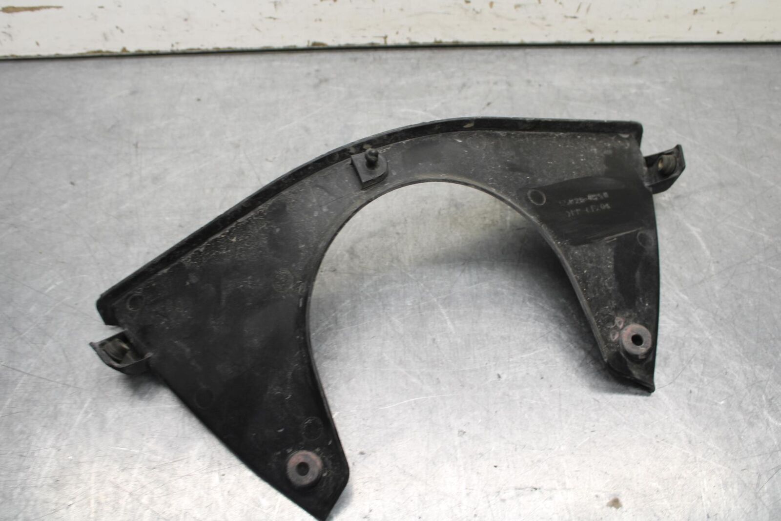 09-12 KAWASAKI NINJA ZX6R LOWER FRONT CENTER COWL FAIRING  BB640