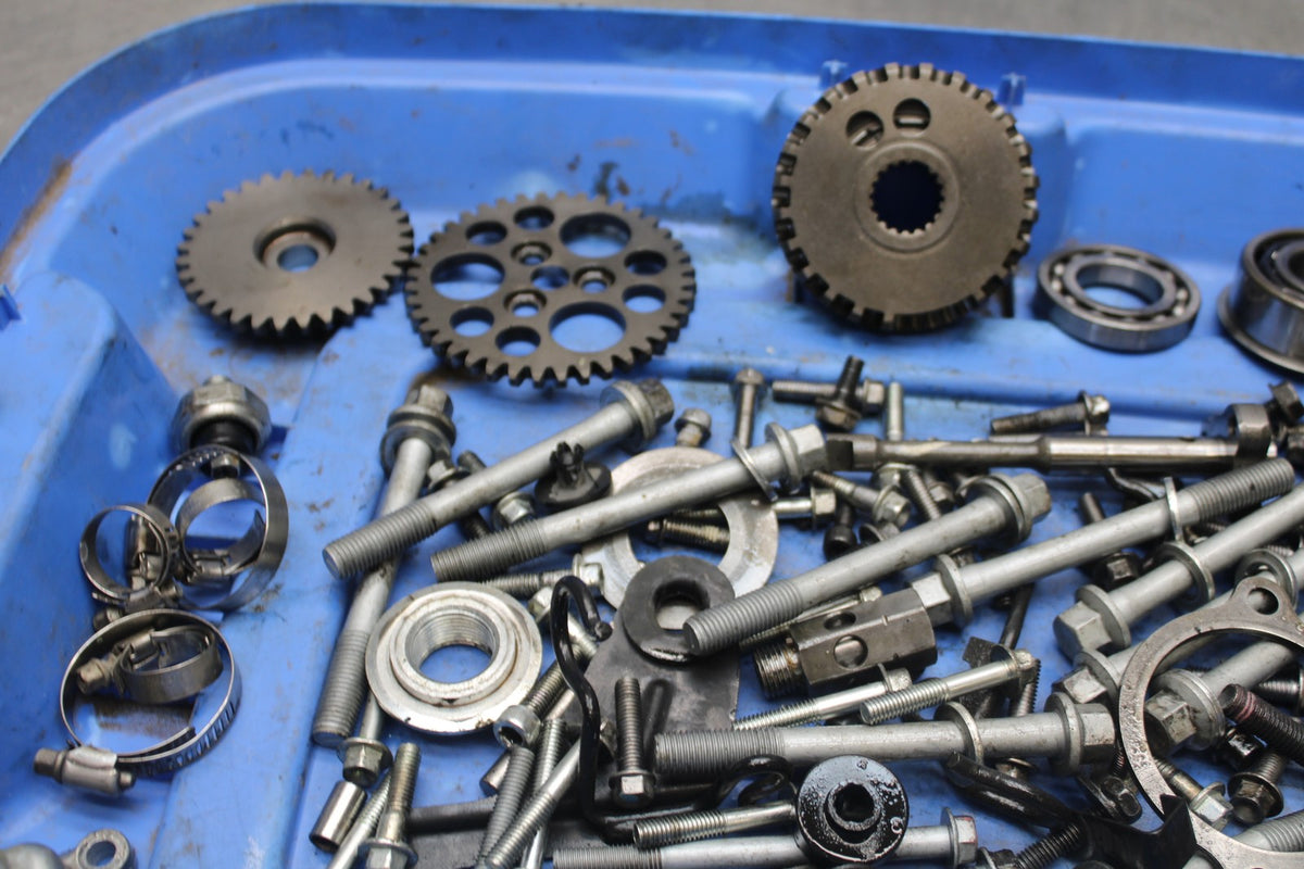 08 KAWASAKI NINJA ZX10R ENGINE BOLTS HARDWARE MOTOR SCREWS BB902