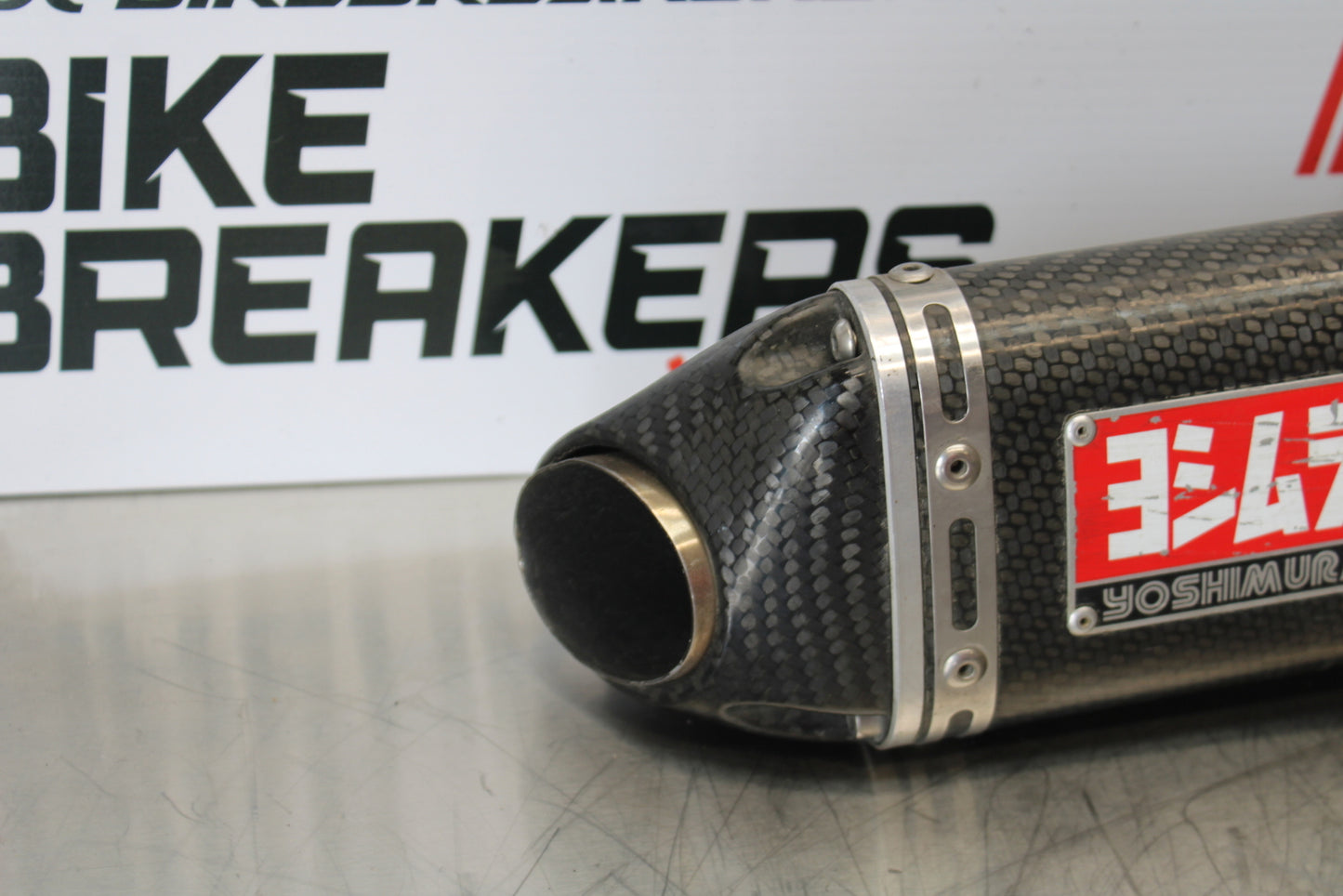 07-08 YAMAHA YZF R1 YOSHIMURA RIGHT EXHAUST MUFFLER SLIP ON CAN SILENCER BB160
